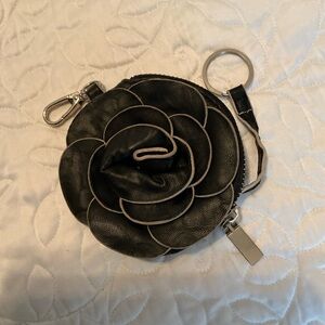 Floral clip on Coin Purse